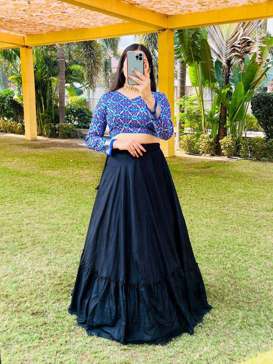 YNF PURE COTTON GRO 7126 WHOLESALE LEHENGAS MANUFACTURER